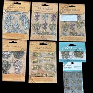 NEW Jolee’s 7 Sets Parcel Dimensional Stickers Scrapbooking Crafts Embellishment